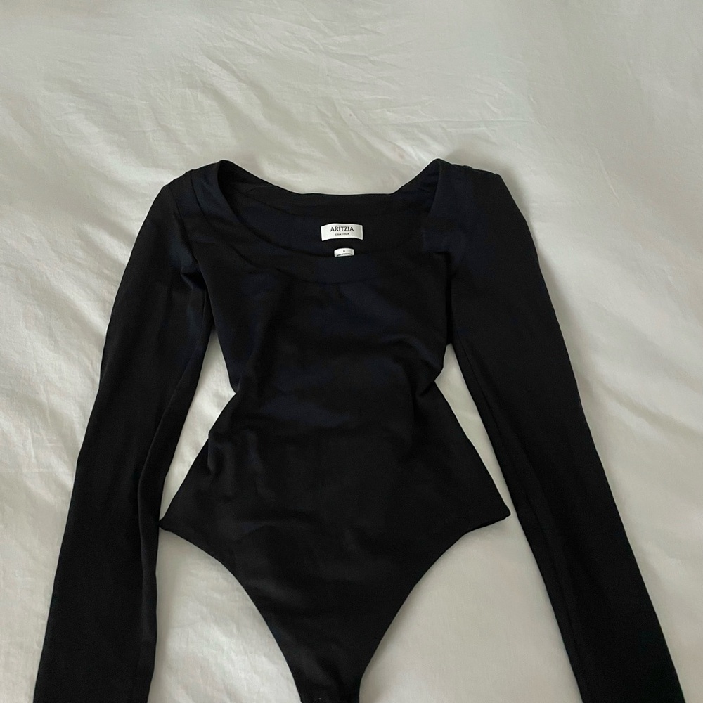 Aritzia Black Bodysuit by